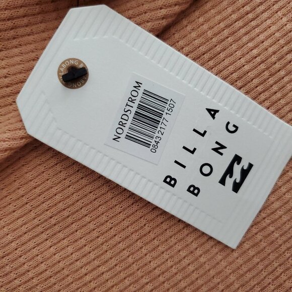 BillaBong Any Day Long Sleeve Henley Waffle Knit Top - Picture 5 of 13